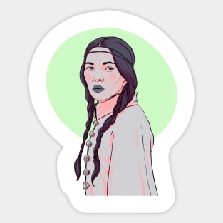 Asian Beauty Sticker